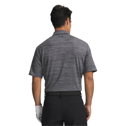 Steel - Back - Under Armour Mens Performance Breathable Athletic Polo Shirt