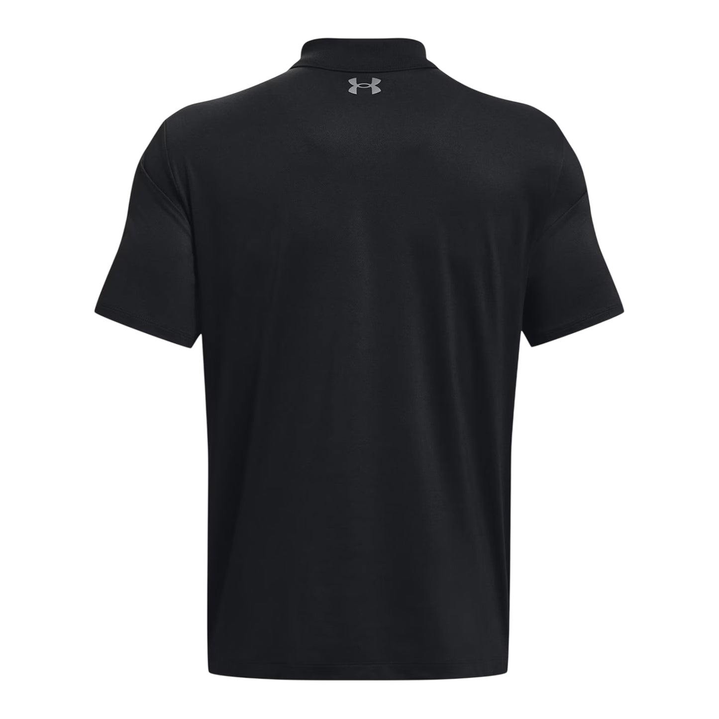 Black - Back - Under Armour Mens Performance Breathable Athletic Polo Shirt