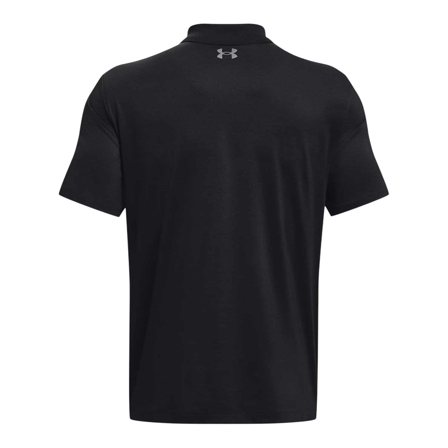 Black - Back - Under Armour Mens Performance Breathable Athletic Polo Shirt