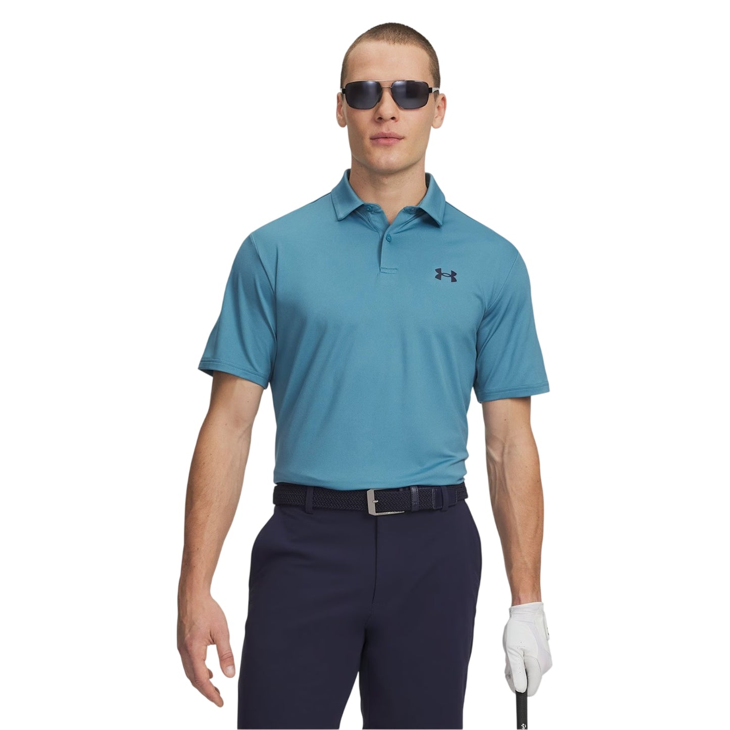 Blue - Front - Under Armour Mens Performance Breathable Athletic Polo Shirt