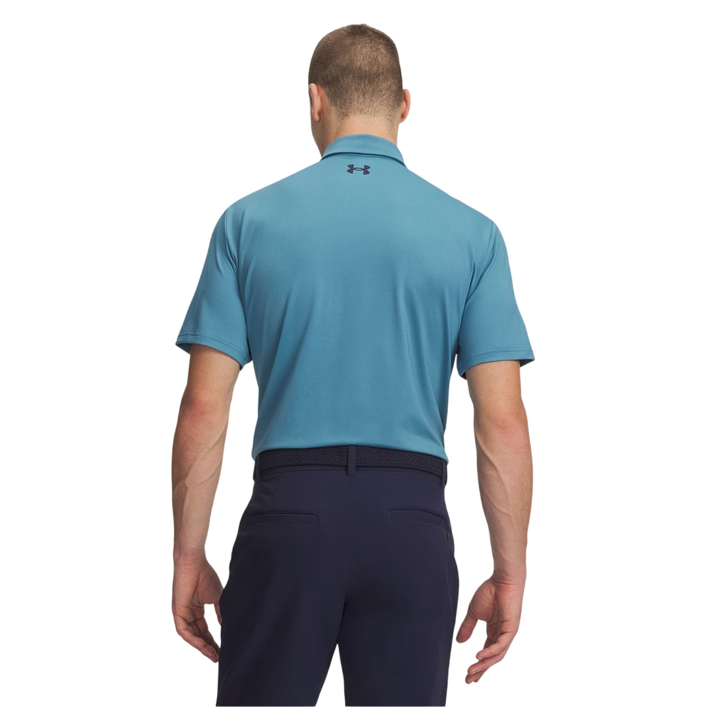 Blue - Back - Under Armour Mens Performance Breathable Athletic Polo Shirt