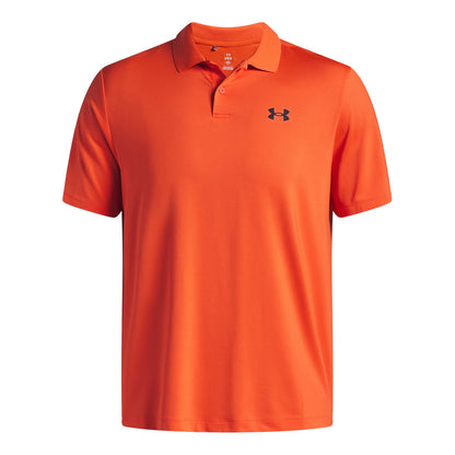 Fire - Front - Under Armour Mens Performance Breathable Athletic Polo Shirt