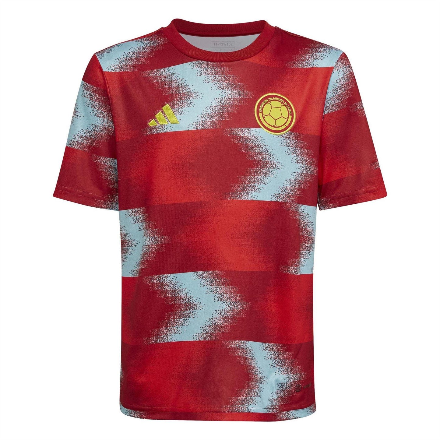 Multicoloured - Front - Adidas Childrens-Kids Colombia FC Football Shirt