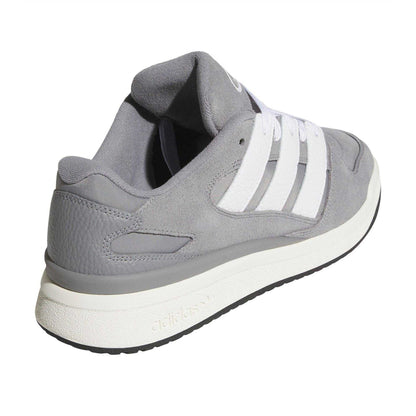 Grey Three - Back - Adidas Mens Forum 2000 Leather Trainers