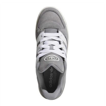 Grey Three - Lifestyle - Adidas Mens Forum 2000 Leather Trainers
