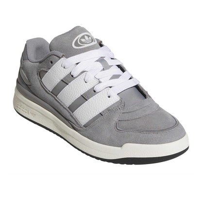 Grey Three - Pack Shot - Adidas Mens Forum 2000 Leather Trainers