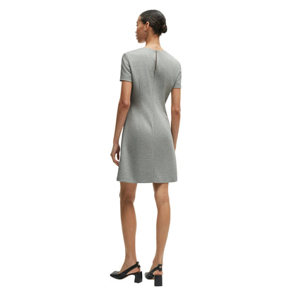 Grey - Back - Boss Womens-Ladies Donalara Dress