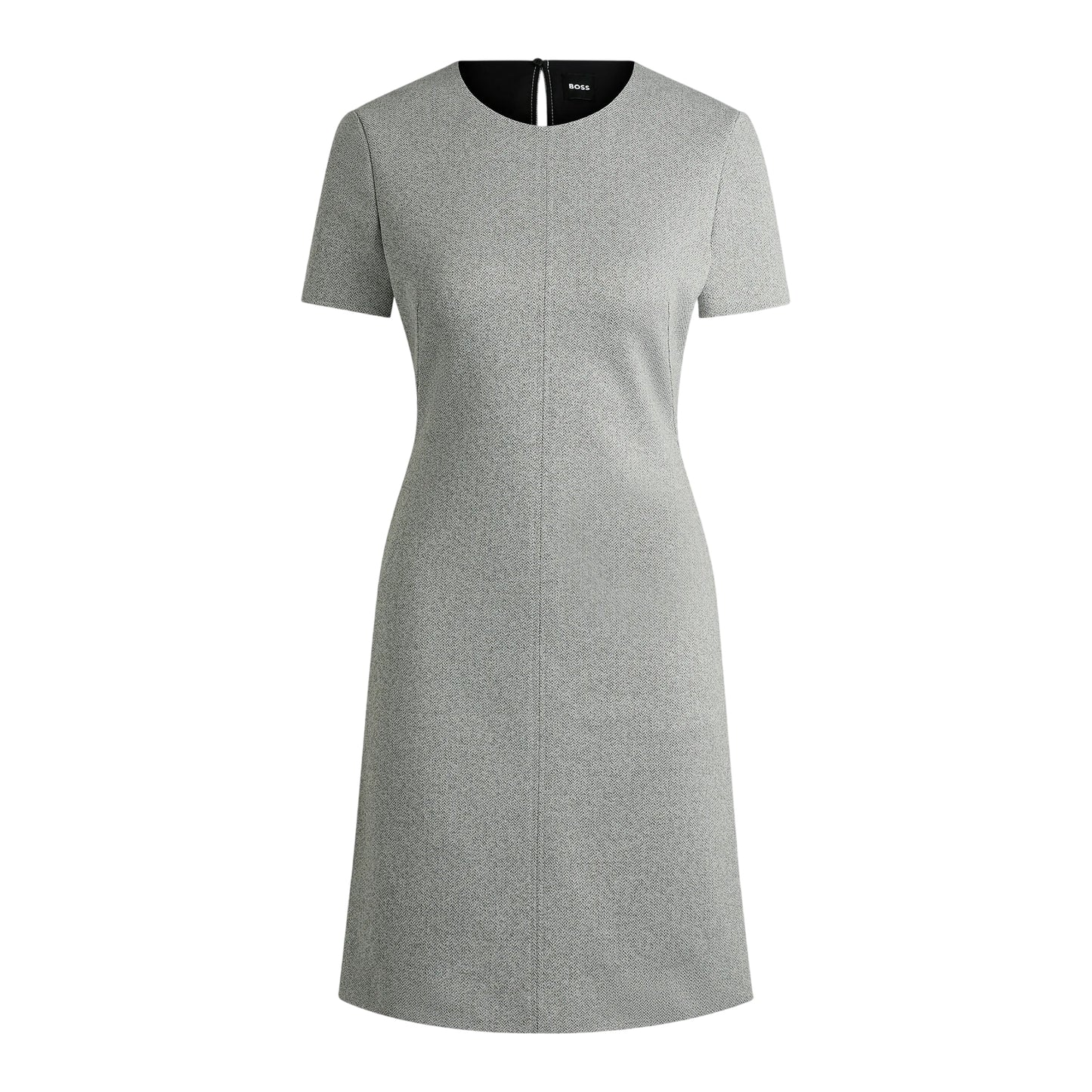 Grey - Front - Boss Womens-Ladies Donalara Dress