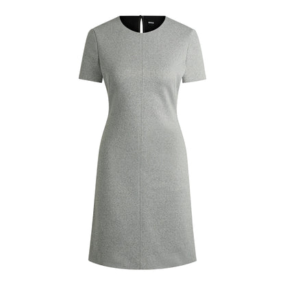 Grey - Front - Boss Womens-Ladies Donalara Dress