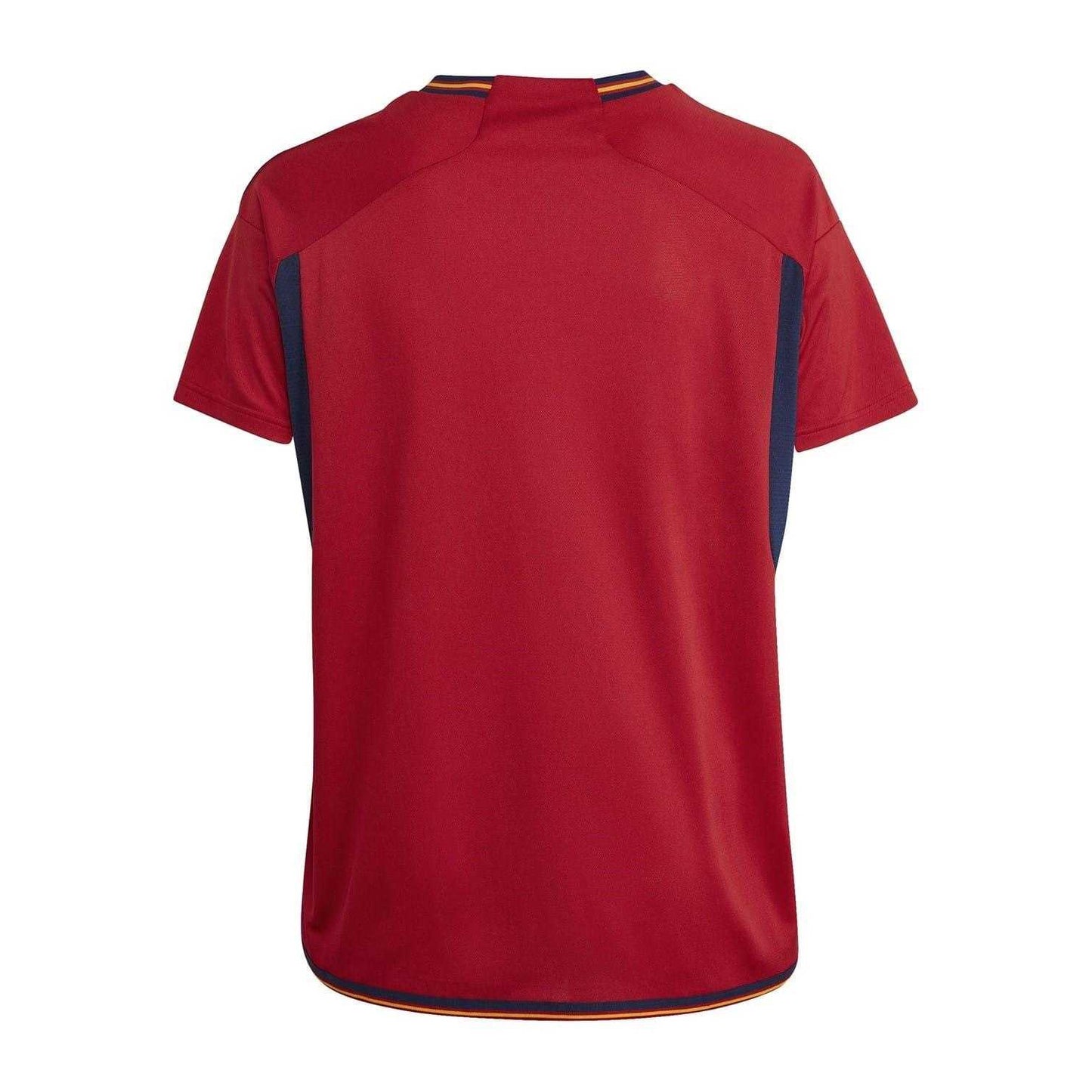 Red - Back - Spain Womens-Ladies 2022 Adidas Home Jersey