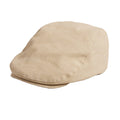 Tan - Front - Ted Baker Eastoni Flat Cap
