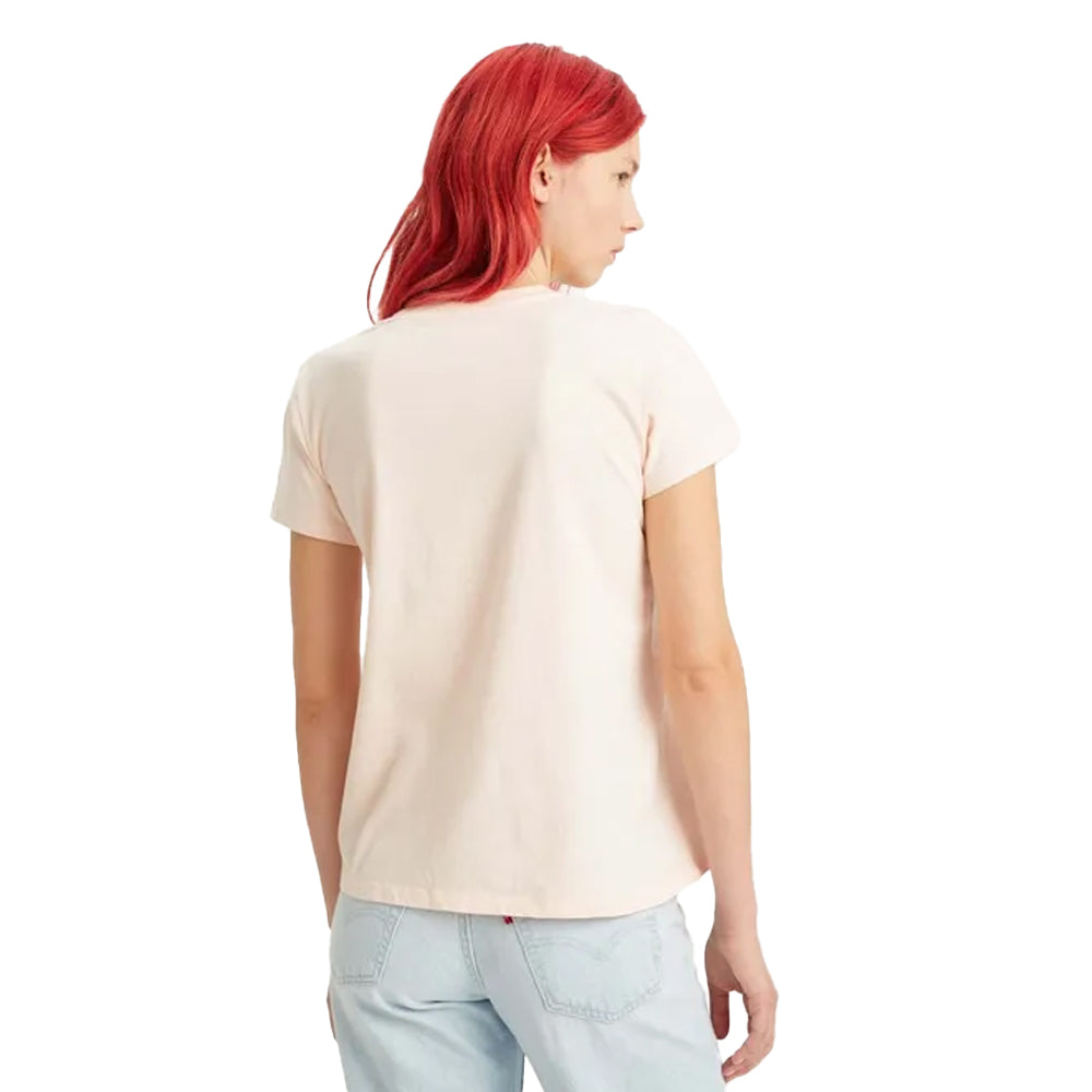 Blush - Back - Levis Womens-Ladies The Perfect Regular T-Shirt