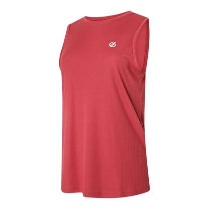 Earth Rose - Side - Dare 2B Womens-Ladies Ribbed Relaxed Fit Vest Top