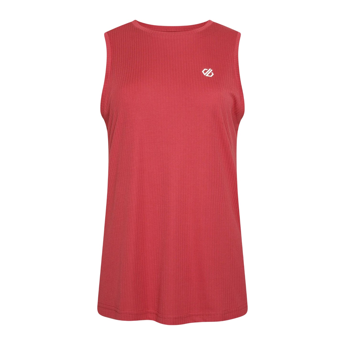 Earth Rose - Front - Dare 2B Womens-Ladies Ribbed Relaxed Fit Vest Top