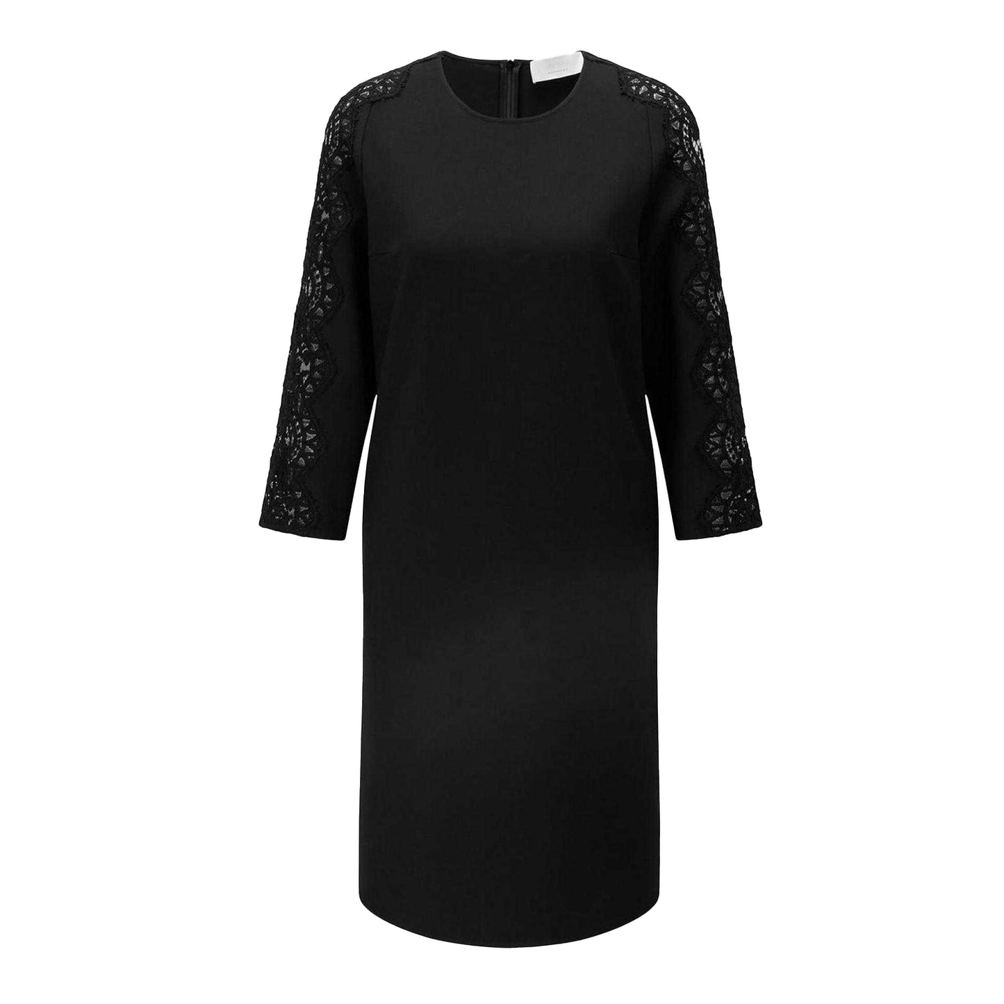 Black - Front - Boss Womens-Ladies Dila 3-4 Sleeve Shift Dress