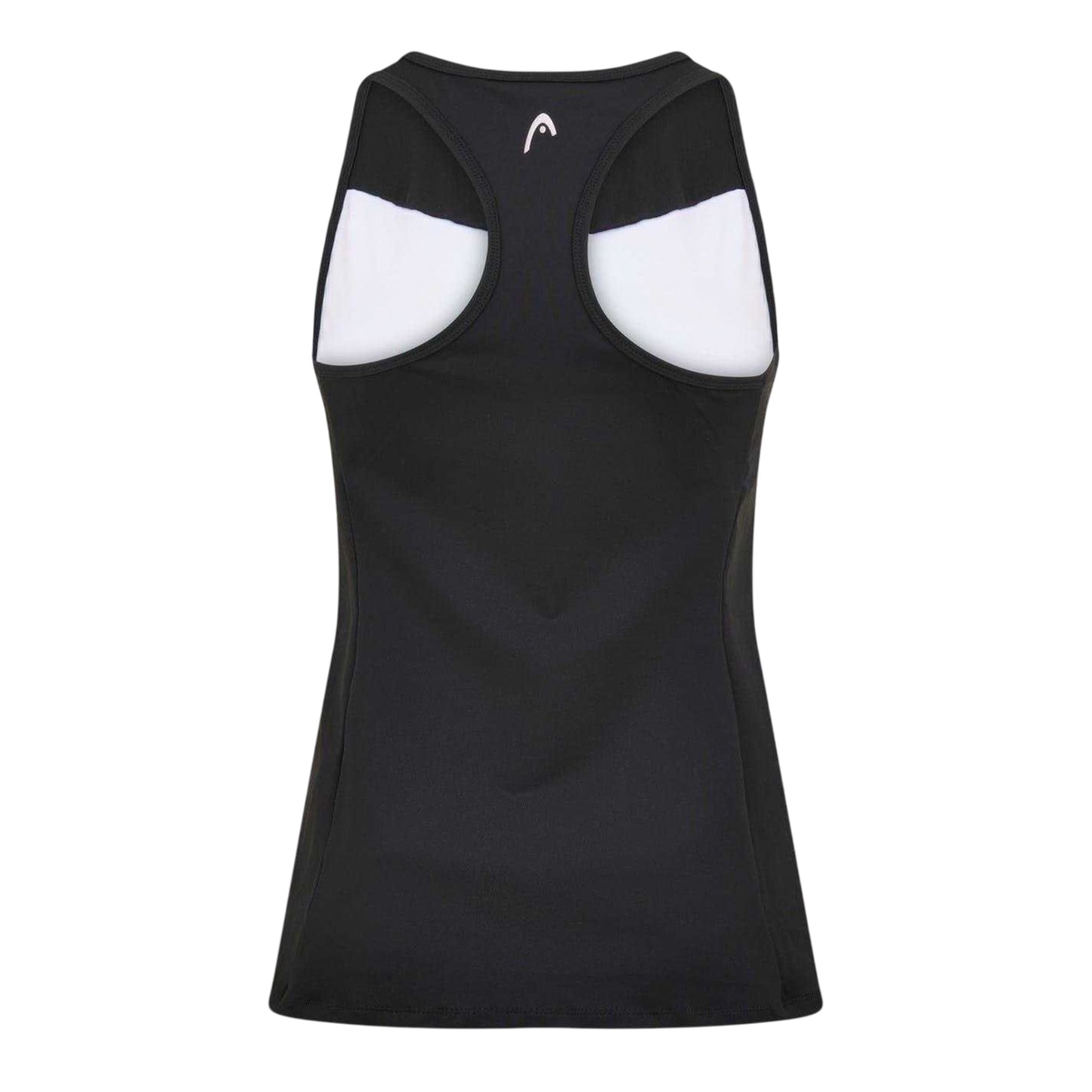 White-Black - Back - Head Womens-Ladies Colour Block Tank Top