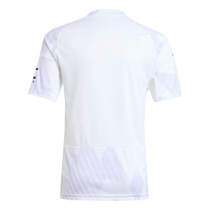 White - Back - Adidas Childrens-Kids 2025-2026 Manchester United FC Away Kit Set