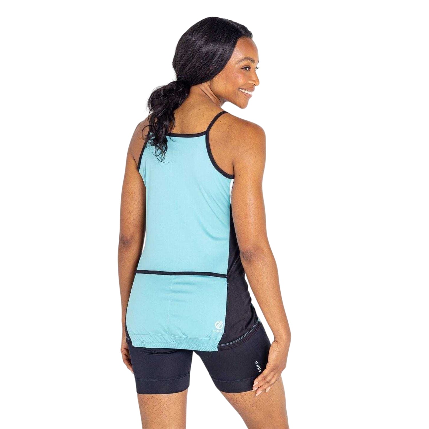 Meadowbrook Green-Black - Back - Dare 2B Womens-Ladies Regale II Sleeveless Vest Top
