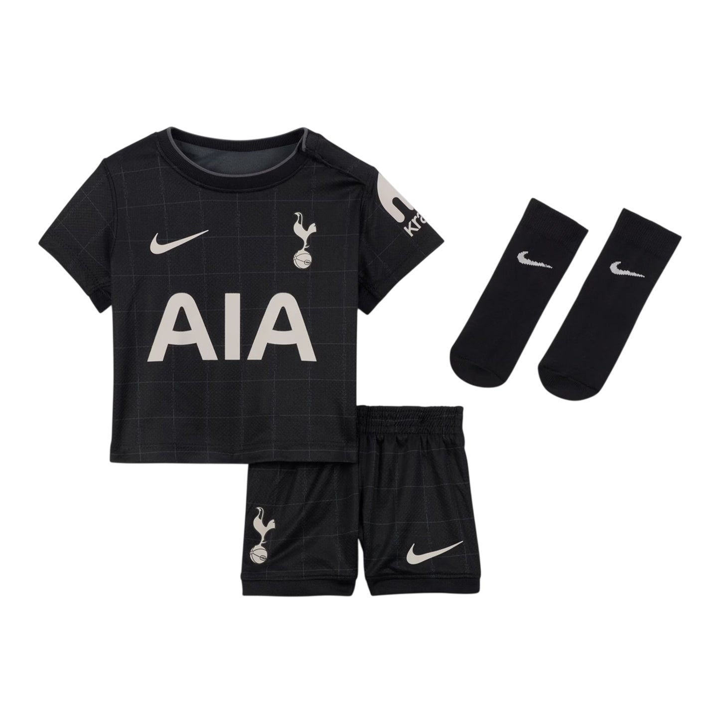 Black - Front - Nike Baby 2025-2026 Tottenham Hotspur FC Away Kit