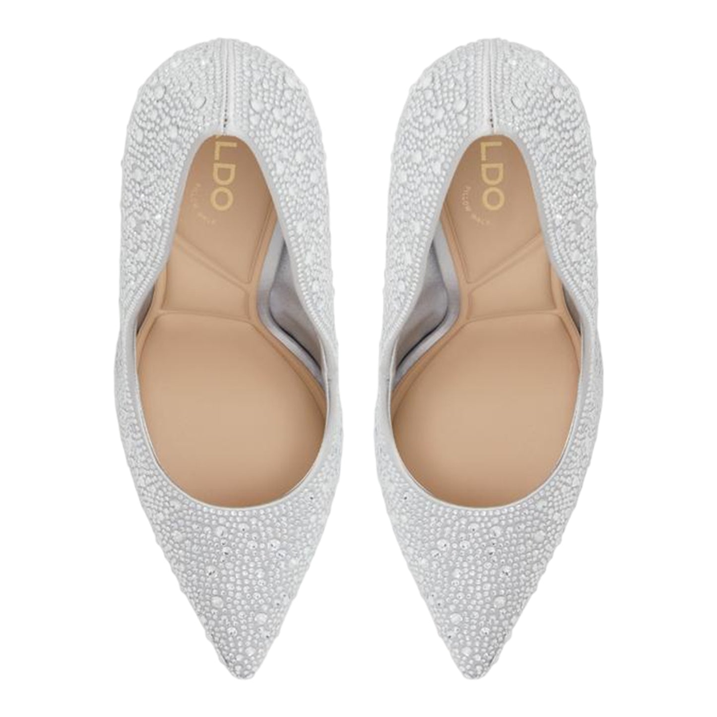 Silver - Lifestyle - Aldo Womens-Ladies Stessy2.0 Sparkling Party Court Shoes