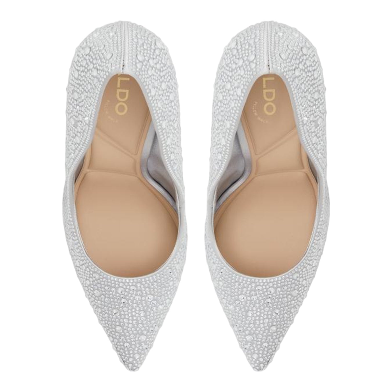 Silver - Lifestyle - Aldo Womens-Ladies Stessy2.0 Sparkling Party Court Shoes
