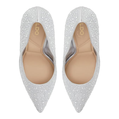 Silver - Lifestyle - Aldo Womens-Ladies Stessy2.0 Sparkling Party Court Shoes