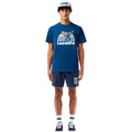 Blue - Pack Shot - Lacoste Mens Tennis Jersey Washed T-Shirt