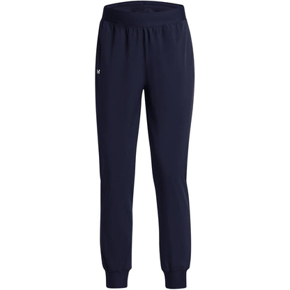 Blue - Front - Under Armour Womens-Ladies High Rise Joggers