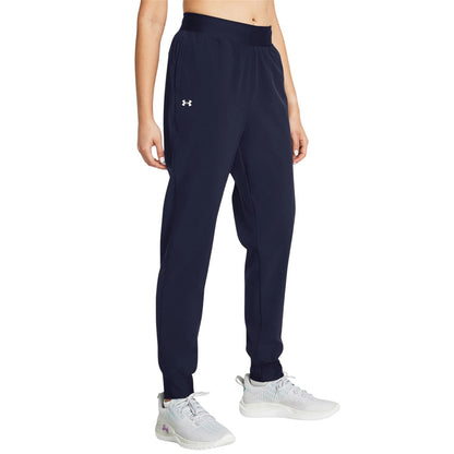 Blue - Lifestyle - Under Armour Womens-Ladies High Rise Joggers