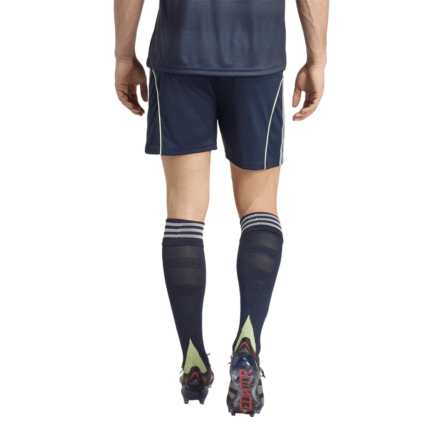 Blue - Back - Adidas Mens 2025-2026 Real Madrid CF Away Shorts