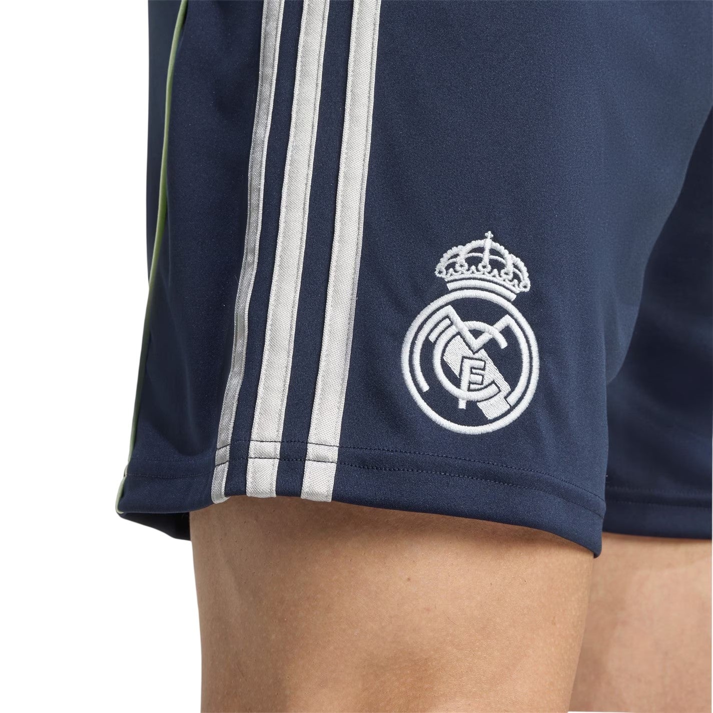 Blue - Side - Adidas Mens 2025-2026 Real Madrid CF Away Shorts