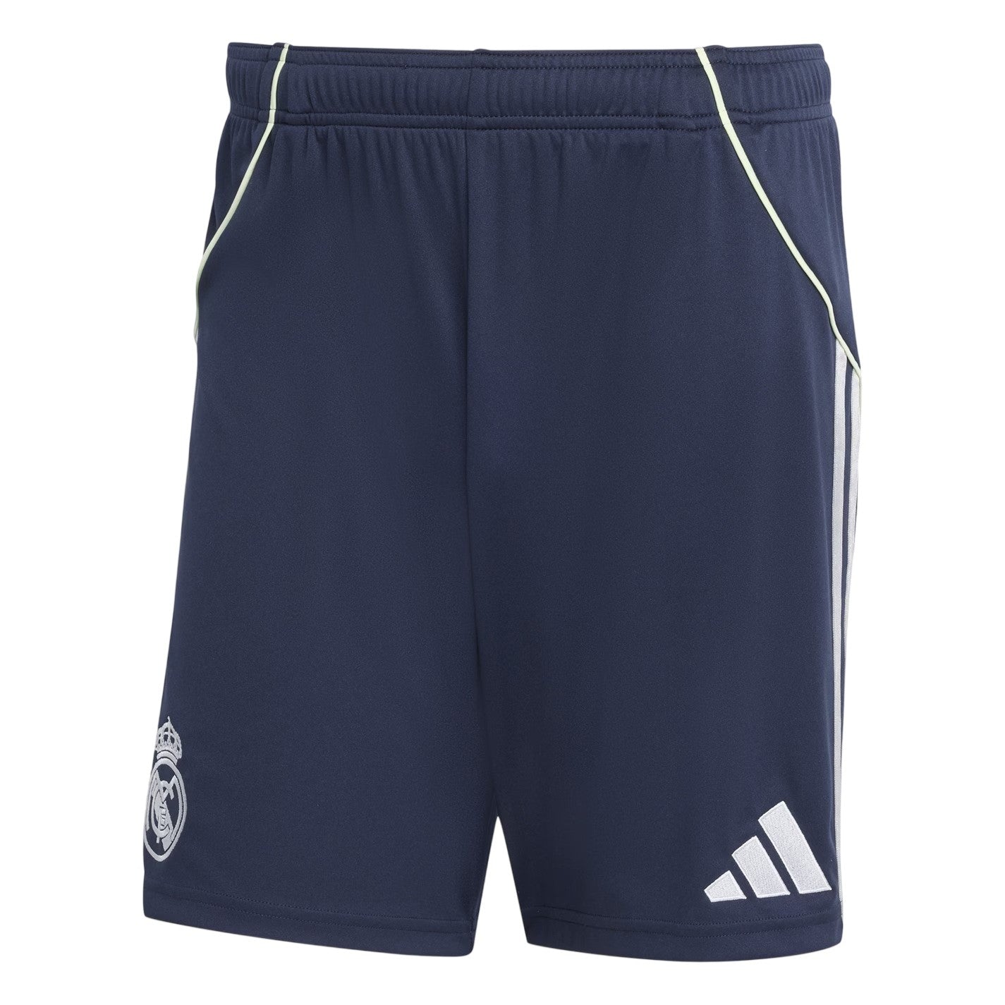 Blue - Front - Adidas Mens 2025-2026 Real Madrid CF Away Shorts