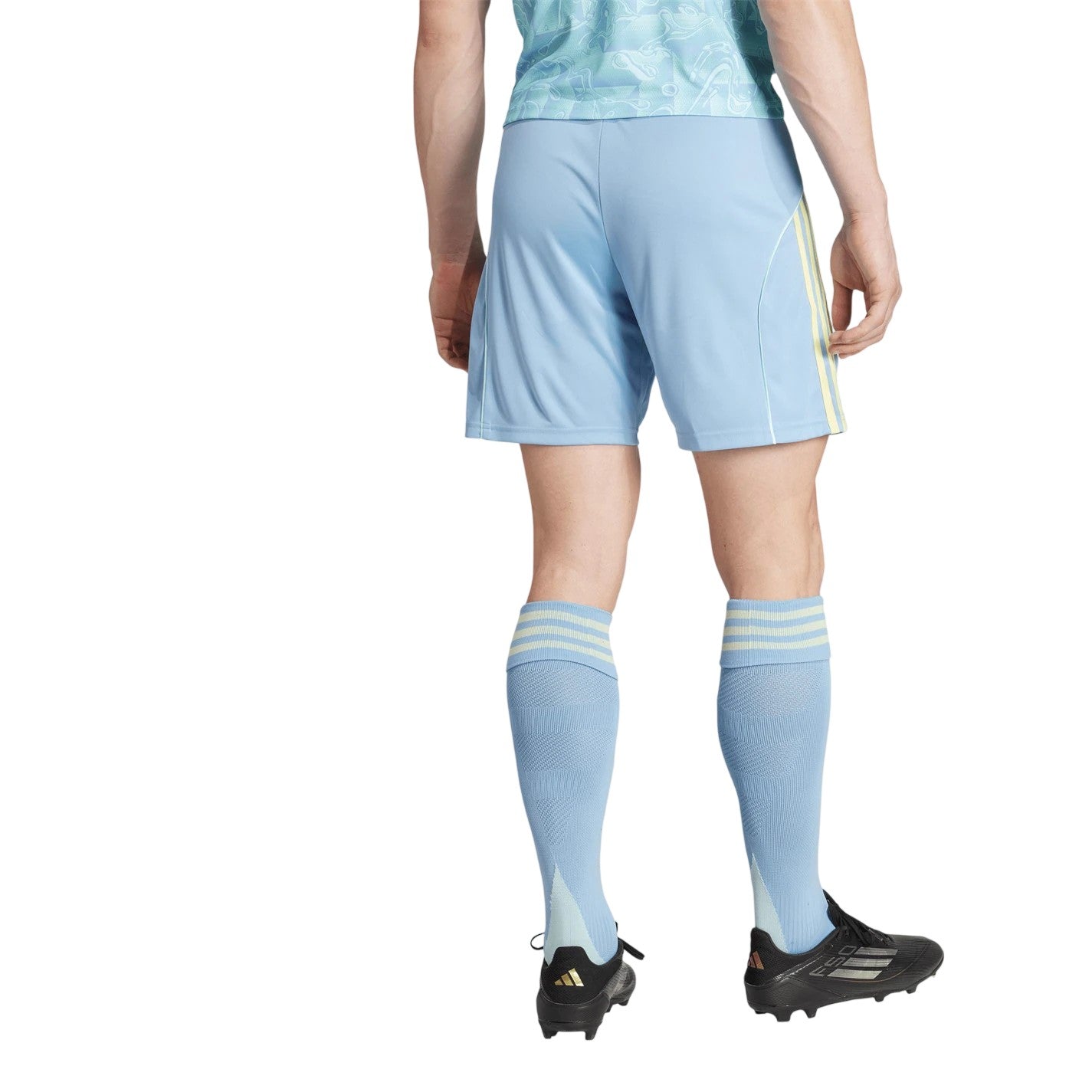 Blue - Back - Adidas Unisex Adult 25-26 Juventus FC Away Shorts