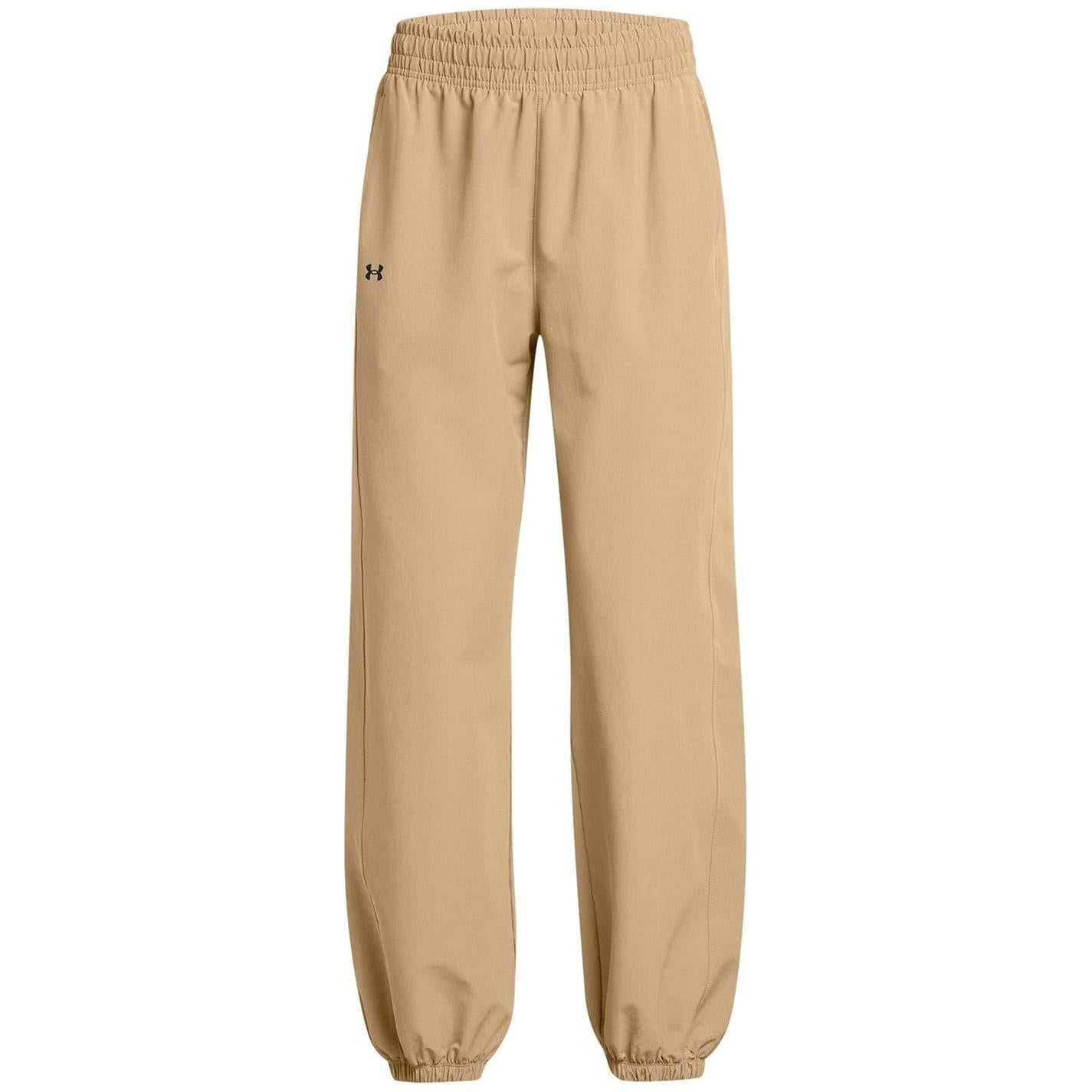 Brown - Front - Under Armour Womens-Ladies Jogging Bottoms