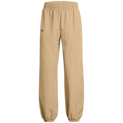 Brown - Front - Under Armour Womens-Ladies Jogging Bottoms