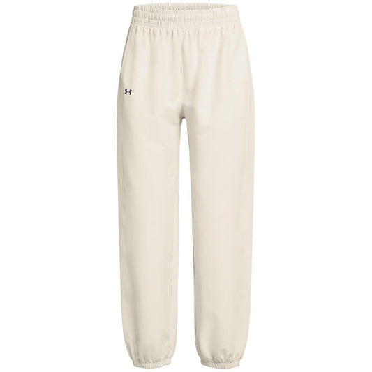 White - Front - Under Armour Womens-Ladies Jogging Bottoms