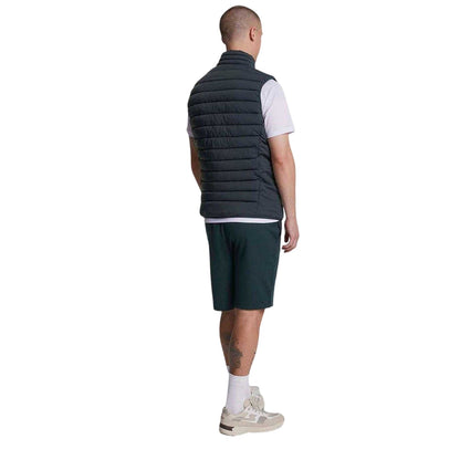 Blue - Back - Lyle & Scott Mens Fly Fleece Shorts