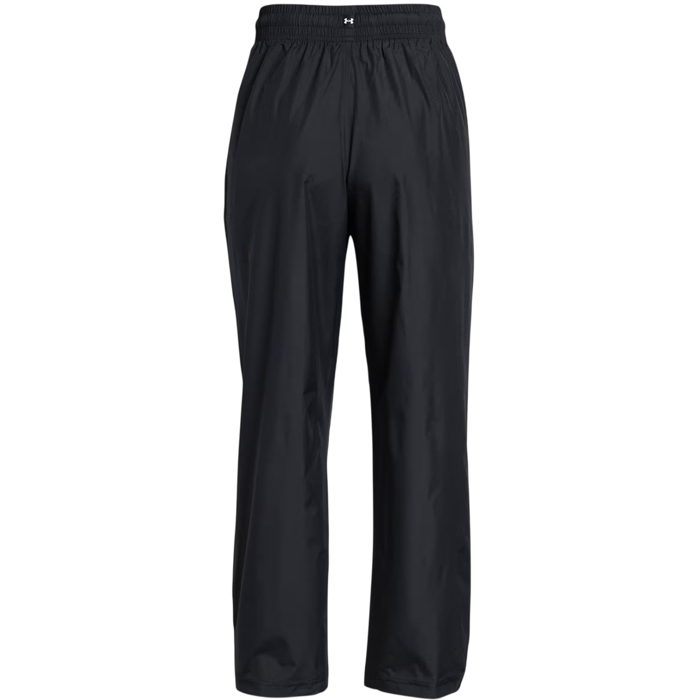 Black - Back - Under Armour Womens-Ladies Project Rock Tracksuit Bottoms