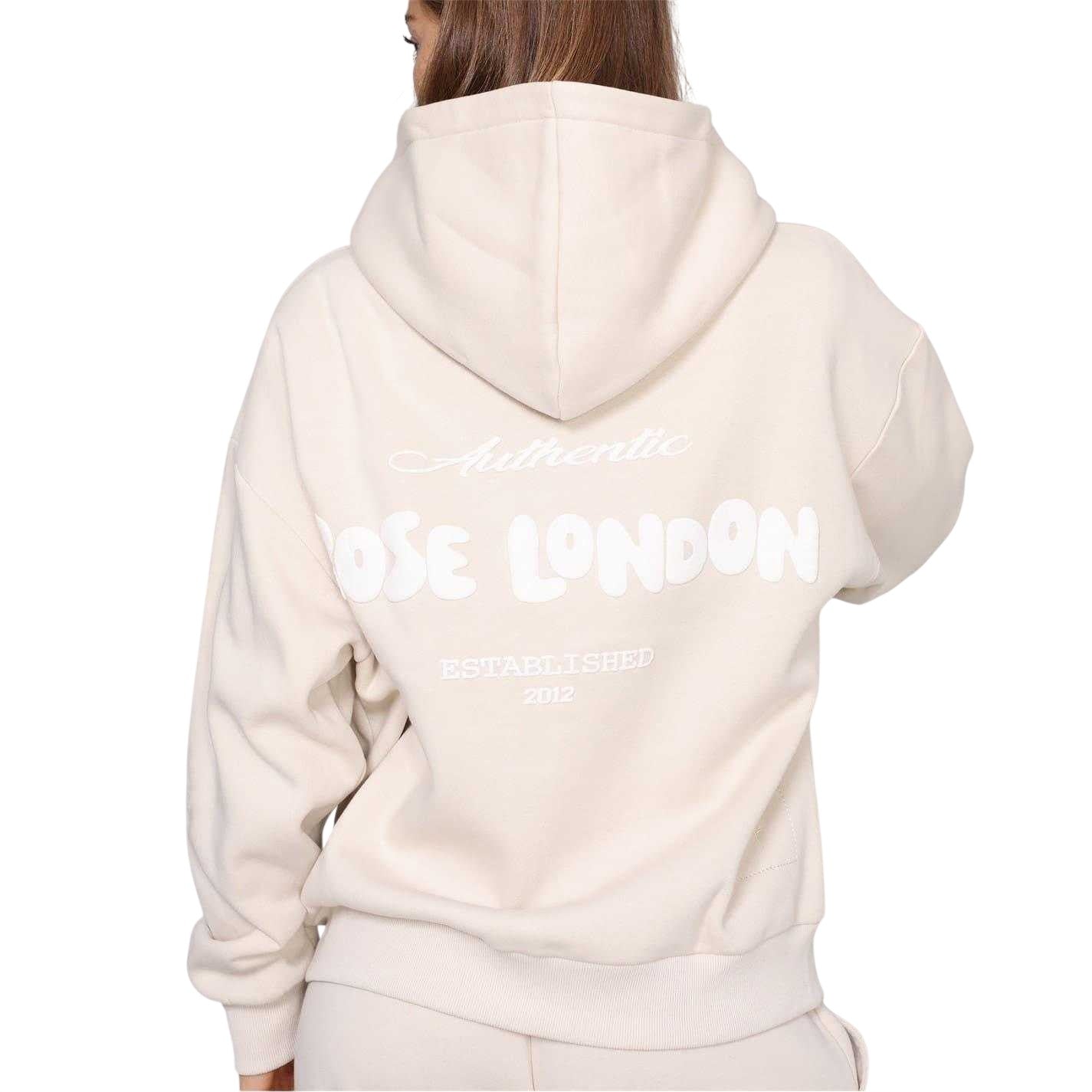 Summer Sand - Pack Shot - Rose London Womens-Ladies Long-Sleeved Full Zip Hoodie