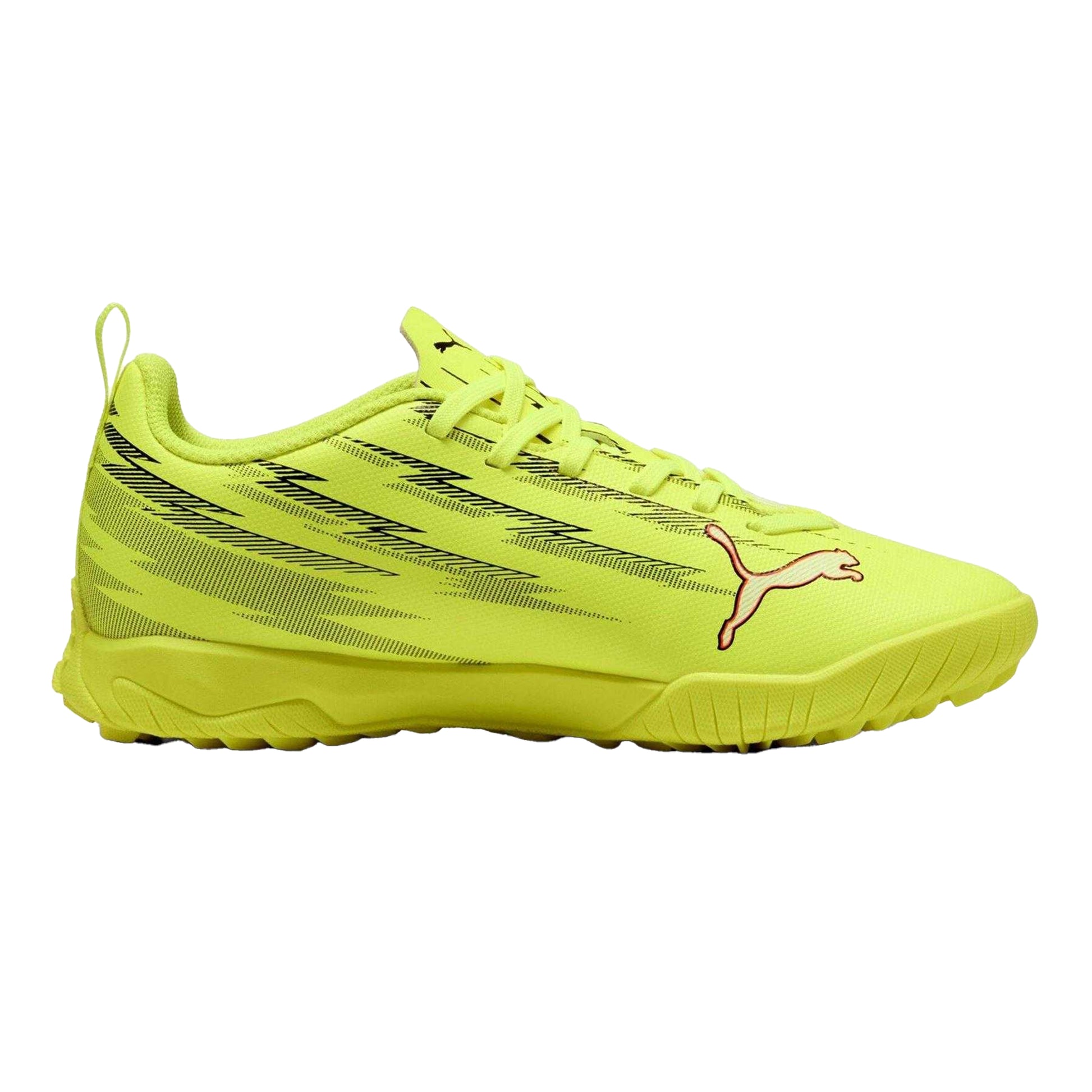 Yellow-Black - Front - Puma Childrens-Kids Ultra 5 Play Astro Turf Trainers
