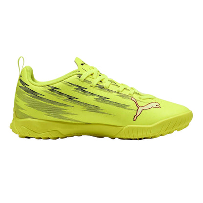 Yellow-Black - Front - Puma Childrens-Kids Ultra 5 Play Astro Turf Trainers