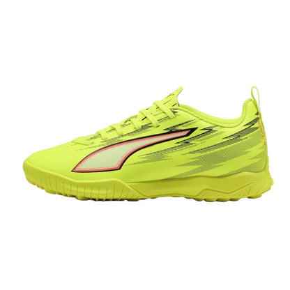 Yellow-Black - Back - Puma Childrens-Kids Ultra 5 Play Astro Turf Trainers