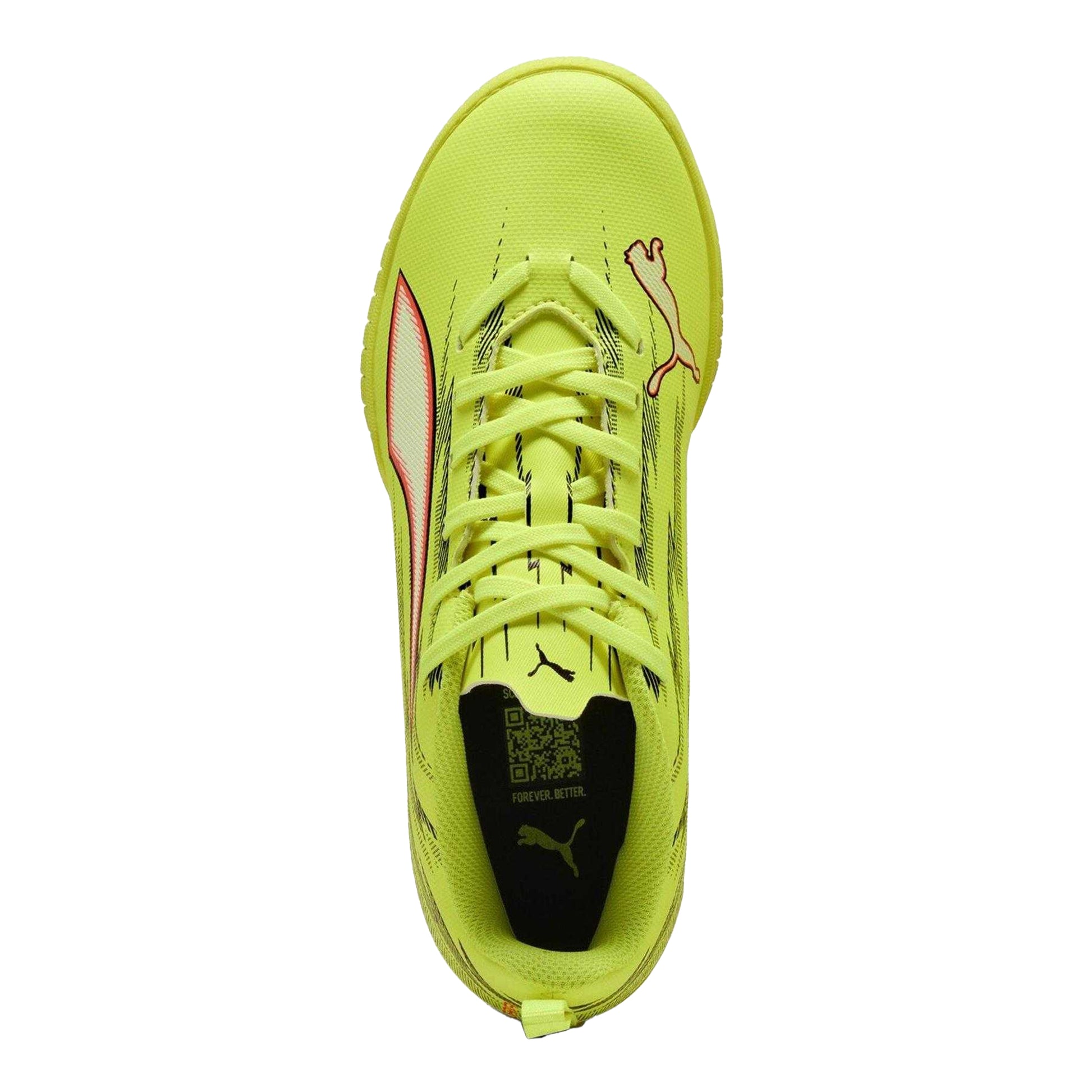 Yellow-Black - Side - Puma Childrens-Kids Ultra 5 Play Astro Turf Trainers