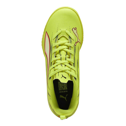 Yellow-Black - Side - Puma Childrens-Kids Ultra 5 Play Astro Turf Trainers