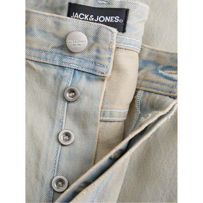 Blue Denim - Lifestyle - Jack And Jones Mens Relaxed Wide Leg Jeans
