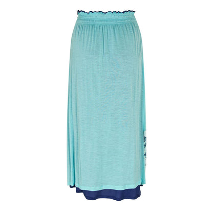 Green - Back - Puma Womens-Ladies Shala Mandala Maxi Dress