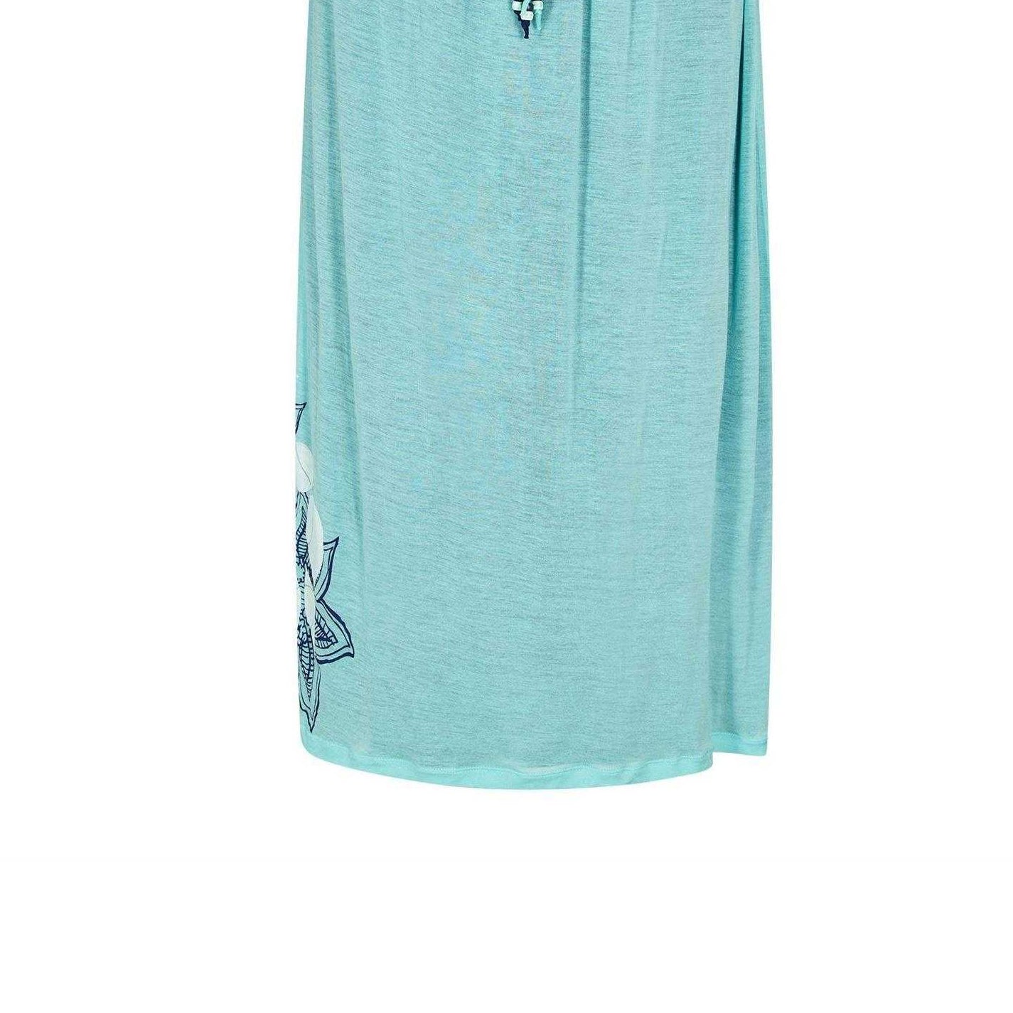 Green - Side - Puma Womens-Ladies Shala Mandala Maxi Dress
