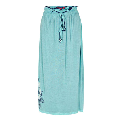 Green - Front - Puma Womens-Ladies Shala Mandala Maxi Dress