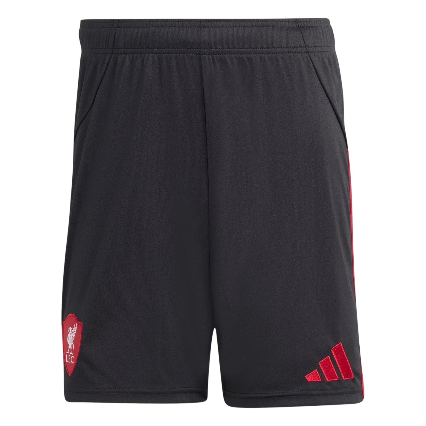 Black - Front - Adidas Unisex Adult 25-26 Liverpool FC Away Shorts