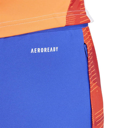 Lucid Blue - Side - Adidas Womens-Ladies Tiro 24 Slim Tracksuit Bottoms